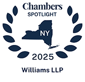 Chambers Spotlight 2025 | NY | Williams LLP